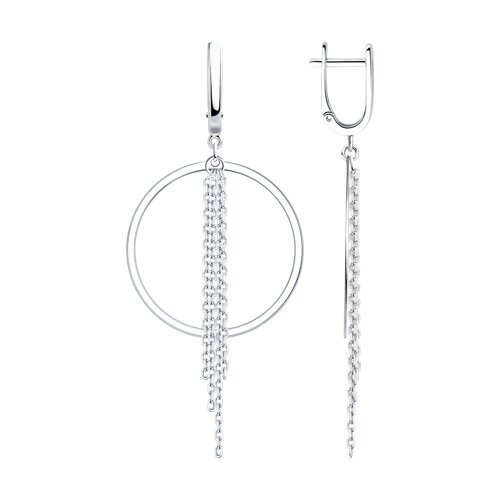 Серьги из серебра (Арт.94-121-01794-1)