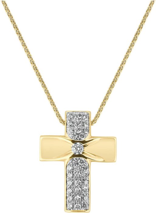 Кулон из золота с бриллиантом (Арт.3255cl1)