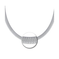 Колье из серебра (Арт.94074580)