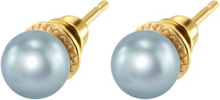 Серьги серебряные с жемчугом «Beautiful 27G» Rivoli (арт.AAS-13-8-27-G)
