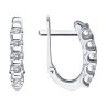 Серьги из белого золота с бриллиантами (Арт.52-220-01318-1)