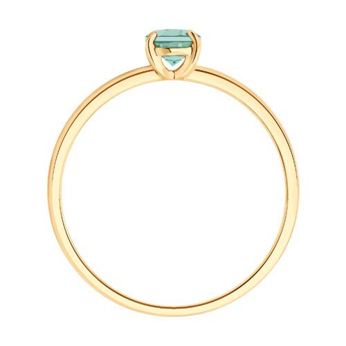 Кольцо SOKOLOV «Небесный топаз» из золота 585 (арт. 717238)