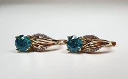 Серьги Эстет (Арт.01s2115349-1)