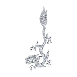 Подвеска из серебра с фианитами (Арт.94032842)
