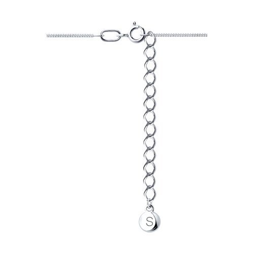 Колье из серебра с фианитом (Арт.94070056)