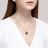 Подвеска золотая пробы 585 с аметистом (Арт.732054)