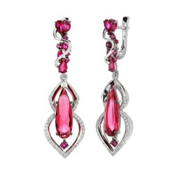 Серьги Эстет (Арт.s37s250106-02)