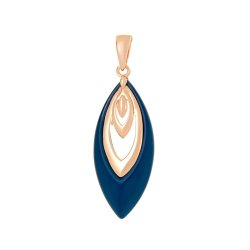 Кулон из серебра с керамикой (Арт.tm-p00588-vl-g-x-x-x)
