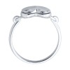 Кольцо из серебра с эмалью «LOVE Heart» Соколов (арт.94014434)