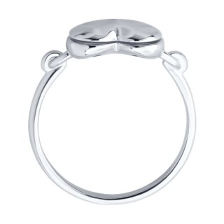 Кольцо из серебра с эмалью «LOVE Heart» Соколов (арт.94014434)