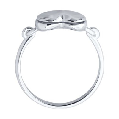 Кольцо из серебра с эмалью «LOVE Heart» Соколов (арт.94014434)