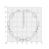 Браслет из серебра с фианитами (Арт.94051593)