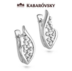 Серьги Кабаровский (Арт.12-078-7900)