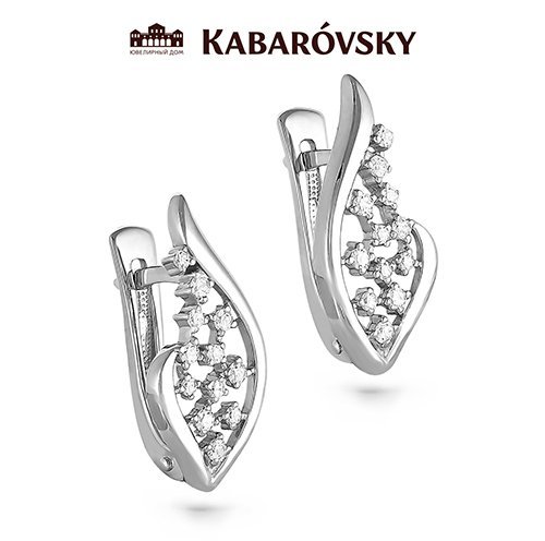 Серьги Кабаровский (Арт.12-078-7900)