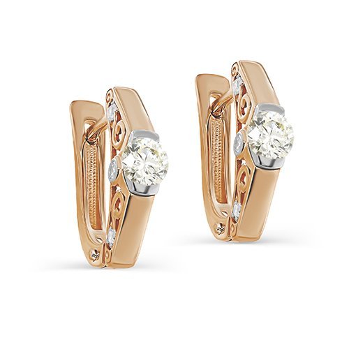 Серьги Кабаровский (Арт.12-01645-9200)