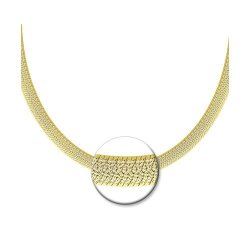Колье из серебра (Арт.94074581)