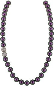 Ожерелье серебро, жемчуг и куб. цирконий «Pearl Kiss 19S» Rivoli (арт.5L-SK-19)