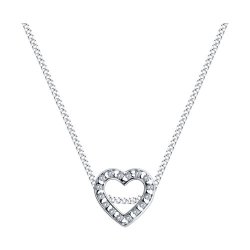 Колье из серебра с фианитами (Арт.94071014)