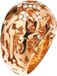 Кольцо из белого золота с бриллиантом Русские Самоцветы (Арт.vka1_5508m)