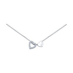 Колье из серебра с фианитами (Арт.94070057)