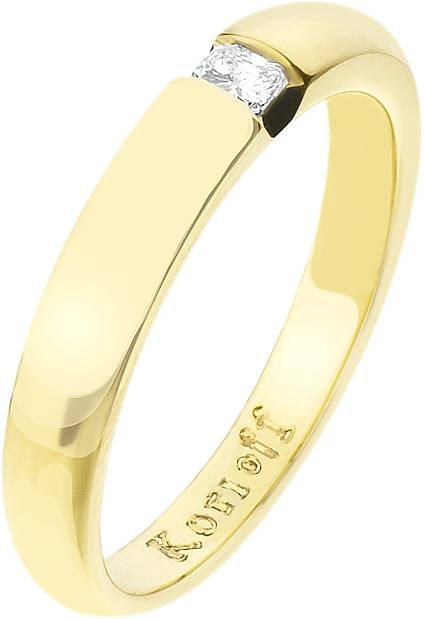 Кольцо из золота с бриллиантом (Арт.d31tkoj)