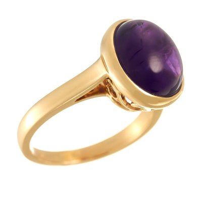 Кольцо из серебра с аметистом (Арт.rb-r00397-x-g-pur-x-x)