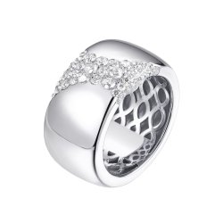 Кольцо из серебра с фианитом (Арт.sl-r03000-x-w-x-x-w)