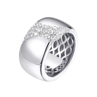 Кольцо серебряное с фианитами «Ice Glow» Fresh Jewelry (арт.SL-R03000-X-W-X-X-W)