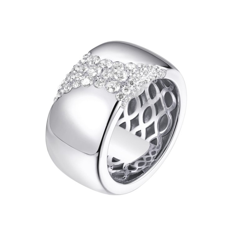 Кольцо из серебра с фианитом (Арт.sl-r03000-x-w-x-x-w)