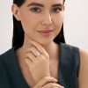 Кольцо из белого золота с бриллиантами «Сияющий Овал» SOKOLOV (арт.1012808-3)