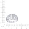 Кольцо из белого золота с бриллиантом (Арт.mr85041_wg)