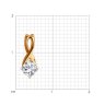 Подвеска из золота с фианитом (Арт.31-130-01001-1)