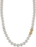Ожерелье серебро с жемчугом и куб. цирконием «Pearl Kiss» Rivoli (арт.32L-GK-1)