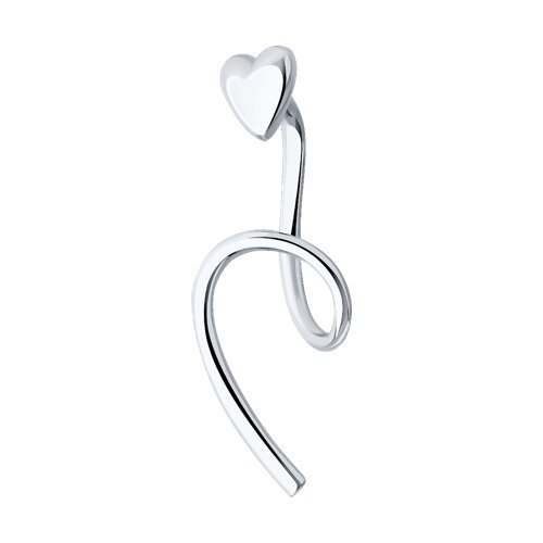 Серьга из серебра (Арт.94170317)