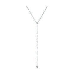 Колье из серебра с фианитами (Арт.94071015)