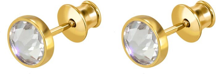 Серьги из серебра с куб. цирконием (Арт.bds-5-ss30-1-g)