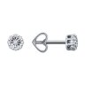 Серьги из белого золота с бриллиантами (Арт.52-222-02061-1)