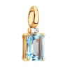 Подвеска золотая пробы 585 с топазом (Арт.732944) Подвеска золотая пробы 585 с топазом (Арт.732944)