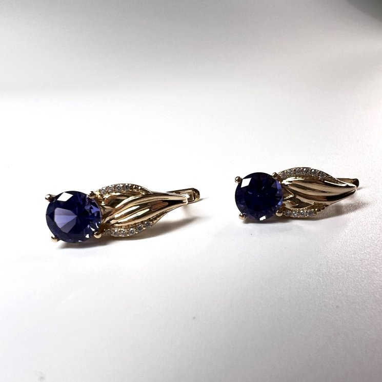 Серьги Эстет (Арт.01s2115349-3)