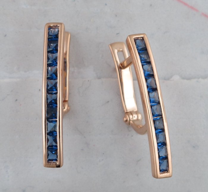 Серьги Эстет (Арт.01s2111653-2)