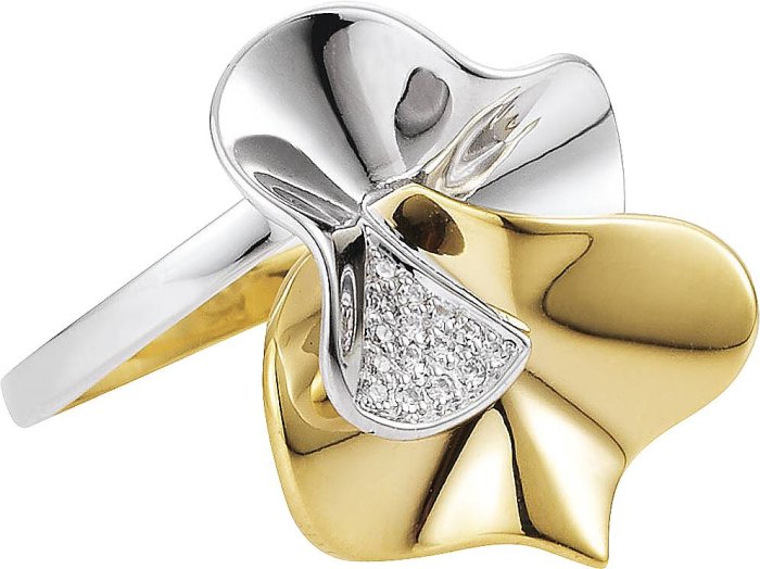 Кольцо из серебра с куб. цирконием (Арт.41_70172-1sg)