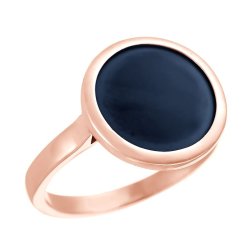 Кольцо из серебра с керамикой (Арт.tm-r01333-vl-g-x-x-x)