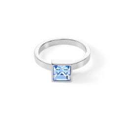 Кольцо light blue-silver 19 мм la_0500_40-0741_60