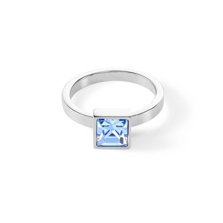 Кольцо light blue-silver 19 мм la_0500_40-0741_60