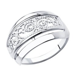 Кольцо из серебра (Арт.94-110-00655-1)