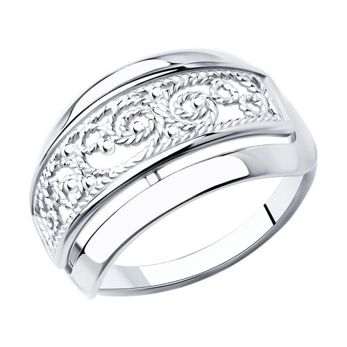 Кольцо из серебра (Арт.94-110-00655-1)