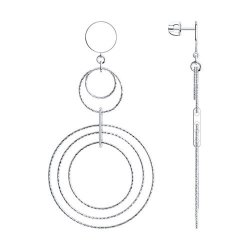Серьги из серебра (Арт.94024367)