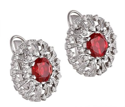 Серьги Кабаровский (Арт.12-080-2100)