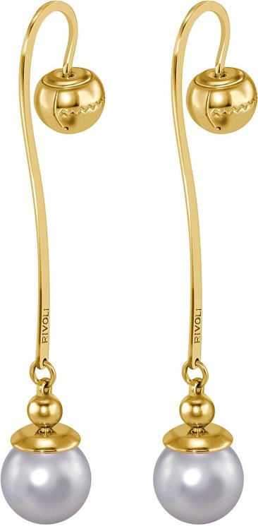 Серьги из серебра с жемчугом (Арт.aas-10-10-17-g)