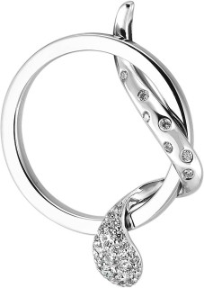 Кулон из белого золота с бриллиантами «Sensuality Loop» Diamanti (арт.DB150GB2S)